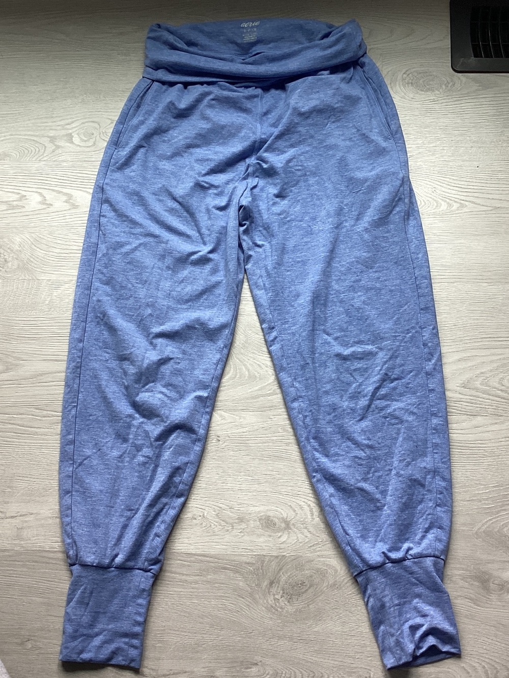 aerie Heathered Light Blue Lounge Pants
